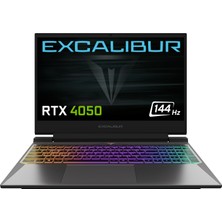 Casper Excalibur G870.1245-BFA0X-B Intel Core i5 12450H 16GB 1TB SSD RTX4050 Freedos Taşınabilir Bilgisayar