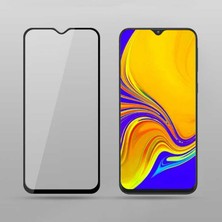 Case 4U Samsung Galaxy A14 Uyumlu Ekran Koruyucu Kırılmaz Tam Ekran Sert Temperli Davin 5D Cam Siyah