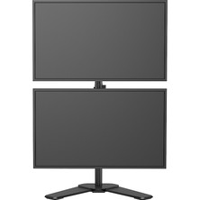 Ergoflex EF73 Steel Design 2-8 kg Çift Ekran Asansörlü 13"-27" Desktop Monitör Standı