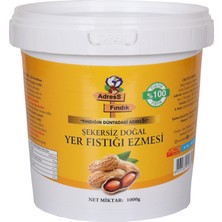 Adress Fındık - Şekersiz Doğal Katkısız % 100  Yer Fıstığı Ezmesi 1 kg