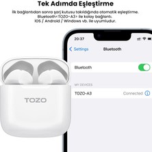 Tozo A3 Dsp Gürültü Engelleme Kablosuz 5.3 Bluetooth Kulaklık( Tozo Türkiye Garantili )