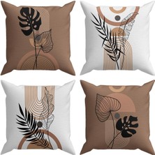 Evdek Exotic 4'lü Kırlent Kılıf Ds62