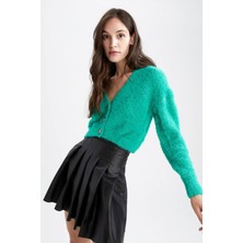 DeFacto Regular Fit V Yaka Hırka R1337AZ22AU