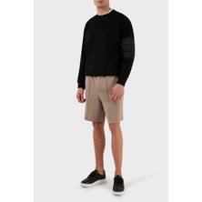 Emporio Armani Pamuklu Belden Bağlamalı Regular Fit Cepli Bermuda Erkek Bermuda 3R1PZ7 1jhsz 0144