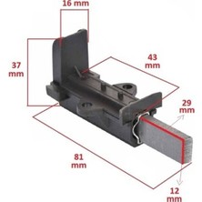 Beko D45102B Çamaşır Makinesi Motor Kömürü