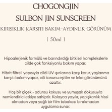 Yaşlanma ve Leke Karşıtı, Nemlendirici, Aydınlatıcı  Güneş Kremi CHOGONGJIN Sulbon Jin Sunscreen