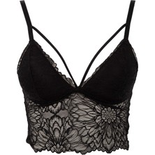 DeFacto Fall In Love Dantelli Bant Detaylı Triangle Bralet W5728AZ22WN