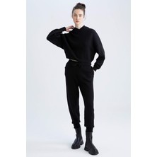 DeFacto Kapüşonlu Relax Fit Triko Sweatshirt R1700Az21Au