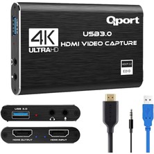 Qport Q-Hdc1 USB To HDMI Capture Kart