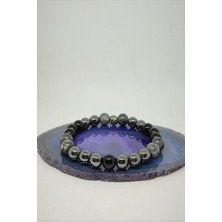 Bade Accessories Karizma Doğaltaş Bileklik ( Labradorit, Oniks, Hematit)