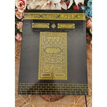 Medrese Yayınları Çeyizlik Hediyelik Iri Yazılı Cami Boy Makrepsiz Kuranı Kerim 25*34 Sesli Gelindamat Bohçası Kabeli