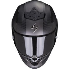 Scorpion Exo R1 Evo Carbon Air Mg Spor Motosiklet Kaskı (Mat Siyah / Gümüş)