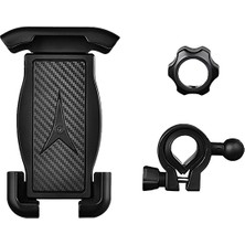 Ally TT-T45 Motor ve Bisiklet Gidonu Için 360 Dönebilen Telefon Tutucu