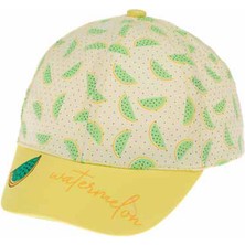 Miniko Kids Kitti 1100-08 Kız Çocuk Yazlık Şapka 1-4 Yaş