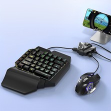 Memo ZH01 Pubg Oyun Konsolu 3in1-Klavye Mouse Bağlayıcı 3 Lü Set