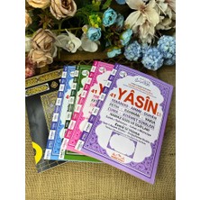 Medrese Yayınları 5li Yasin  Cüzü Kitabı Orta Boy 80 Sayfa Telefonda Sesli Dinleme Doğum Cenaze Mevlit Hediyesi
