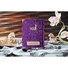 Medrese Yayınları Kadife Yasin Cüzü Şamua Kagıt 12X16 cm 128 Sayfa Mor Sesli Dinleme Dogum Cenaze Mevlit Hediyesi