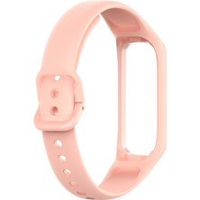 Case Street Samsung Galaxy Fit 2 R220 Kordon Mat Klasik Silikon HS07 Pembe