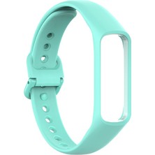 Dlrcase Samsung Galaxy Fit 2 R220 Kordon Mat Klasik Silikon HS07 Turkuaz