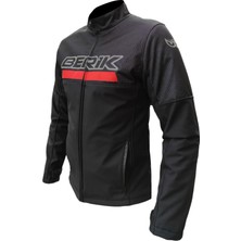 Berik Peace Softshell Korumalı Motosiklet Montu Siyah