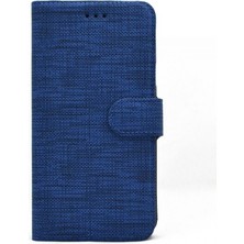 Dlrcase General Mobile Gm 22S Kılıf Kartvizitli Exclusive Spor Cüzdan Lacivert