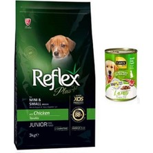 Reflex Plus Dog Mini Small Junior Küçük Irk Yavru Köpek Maması 3kg Tavuk Etli