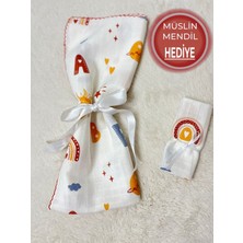 Masal Baby Kids Çok Amaçlı Müslin Örtü 80 x 90 cm & Müslin Mendil Yeni Doğan/bebek /çocuk Müslin Bez / Müslin Battaniye