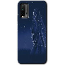 MRC İletişim Xiaomi Redmi 9t Kılıf Hd Desen Baskılı Arka Kapak - Gecenin Kraliçesi