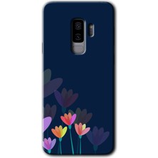 MRC İletişim Samsung Galaxy S9 Plus Kılıf Hd Desen Baskılı Arka Kapak - Çizim Çiçekleri
