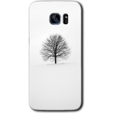 MRC İletişim Samsung Galaxy S7 Edge Kılıf Hd Desen Baskılı Arka Kapak - Alone Tree
