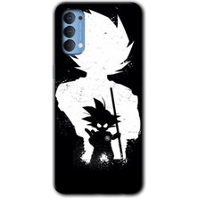 MRC İletişim Oppo Reno 4 Kılıf Hd Desen Baskılı Arka Kapak - Anime