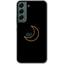 MRC İletişim Samsung Galaxy S22 Plus Kılıf Hd Desen Baskılı Arka Kapak - Iyi Geceler