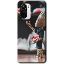 MRC İletişim Xiaomi Redmi MI11I Kılıf Hd Desen Baskılı Arka Kapak - I Am Groot