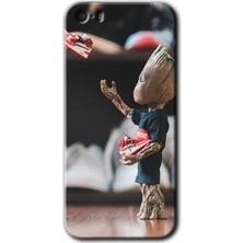 MRC İletişim Apple iPhone 5s Kılıf Hd Desen Baskılı Arka Kapak - I Am Groot