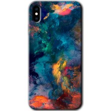 MRC İletişim Apple iPhone x Kılıf Hd Desen Baskılı Arka Kapak - Valhalla