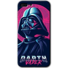 MRC İletişim Apple iPhone 8 Plus Kılıf Hd Desen Baskılı Arka Kapak - Darth Vader