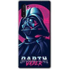 MRC İletişim Samsung Galaxy Note 10 Kılıf Hd Desen Baskılı Arka Kapak - Darth Vader