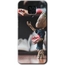 MRC İletişim Xiaomi Redmi Note 9 Pro Kılıf Hd Desen Baskılı Arka Kapak - I Am Groot