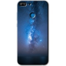 MRC İletişim Honor 9 Lite Kılıf Hd Desen Baskılı Arka Kapak - Samanyolu