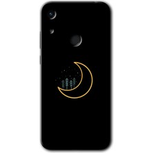 MRC İletişim Honor 8A Kılıf Hd Desen Baskılı Arka Kapak - Iyi Geceler