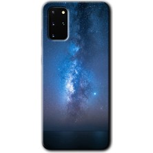 MRC İletişim Samsung Galaxy S20 Plus Kılıf Hd Desen Baskılı Arka Kapak - Samanyolu