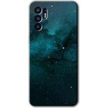 MRC İletişim Oppo Reno 6 Kılıf Hd Desen Baskılı Arka Kapak - Yıldızlararası