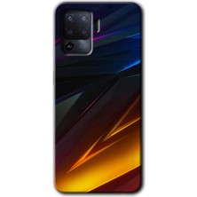 MRC İletişim Oppo Reno 5 Lite Kılıf Hd Desen Baskılı Arka Kapak - Stranger Lines