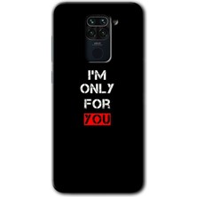 MRC İletişim Xiaomi Redmi Note 9 Kılıf Hd Desen Baskılı Arka Kapak - For You