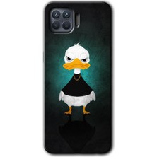 MRC İletişim Oppo Reno 4 Lite Kılıf Hd Desen Baskılı Arka Kapak - Angry Duck