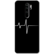 MRC İletişim Xiaomi Redmi Note 8 Pro Kılıf Hd Desen Baskılı Arka Kapak - Heart Rytm