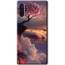 MRC İletişim Samsung Galaxy Note 10 Plus Kılıf Hd Desen Baskılı Arka Kapak - Uçurumdaki Hayat