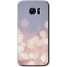 MRC İletişim Samsung Galaxy S7 Edge Kılıf Hd Desen Baskılı Arka Kapak - Blur Lights