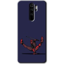 MRC İletişim Xiaomi Redmi Note 8 Pro Kılıf Hd Desen Baskılı Arka Kapak - Deadpool 3