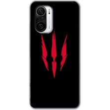 MRC İletişim Xiaomi Redmi K40 Pro Kılıf Hd Desen Baskılı Arka Kapak - Ayı Pençesi